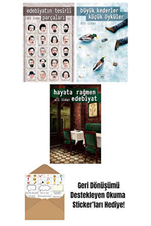 Edebiyatın Tesirli Parçaları + Büyük Kederler Küçük Öyküler + Hayata Rağmen Edebiyat