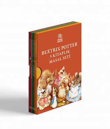 Beatrix Potter 5 Kitaplık Masal Seti + Tavşan Peter’in Masalı