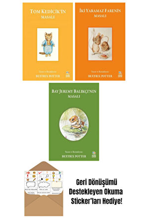 Tom Kedicik’in Masalı + İki Yaramaz Farenin Masalı + Bay Jeremy Balıkçı’nın Masalı