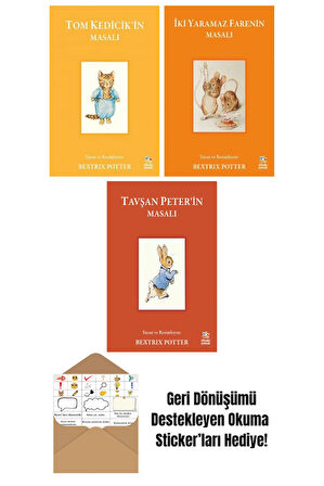 Tom Kedicik’in Masalı + İki Yaramaz Farenin Masalı + Tavşan Peter’in Masalı