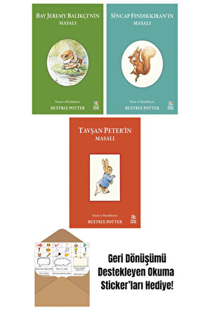 Bay Jeremy Balıkçı’nın Masalı + Sincap Fındıkkıran’ın Masalı + Tavşan Peter’in Masalı