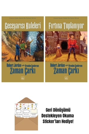 Zaman Çarkı Serisi 13: Geceyarısı Kuleleri (Ciltli) + Zaman Çarkı Serisi 12: Fırtına Toplanıyor