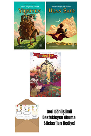 Yürüyen Şato – Yürüyen Şato Serisi 1 (Ciltli) + Uçan Şato – Yürüyen Şato Serisi 2 (Ciltli) + Sihirli Ev