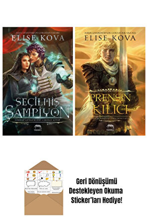 Seçilmiş Şampiyon – Girdap Günlükleri İkinci Kitap (Ciltli) + Prensin Kılıcı – Altın Muhafızlar Serisi 2