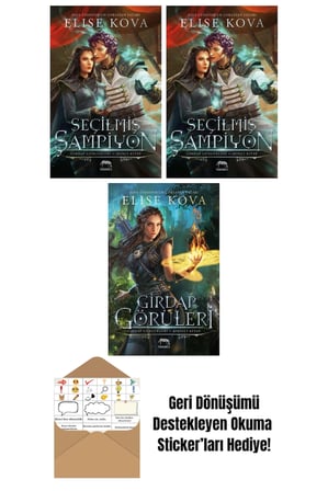 Seçilmiş Şampiyon – Girdap Günlükleri İkinci Kitap + Seçilmiş Şampiyon – Girdap Günlükleri İkinci Kitap (Ciltli) + Girdap Görüleri – Girdap Günlükleri Birinci Kitap (Ciltli)