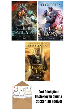 Seçilmiş Şampiyon – Girdap Günlükleri İkinci Kitap + Peri Prensi ile Dans + Prensin Kılıcı – Altın Muhafızlar Serisi 2 (Ciltli)