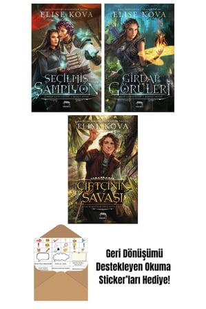 Seçilmiş Şampiyon – Girdap Günlükleri İkinci Kitap + Girdap Görüleri – Girdap Günlükleri Birinci Kitap (Ciltli) + Çiftçinin Savaşı – Altın Muhafızlar Serisi 3