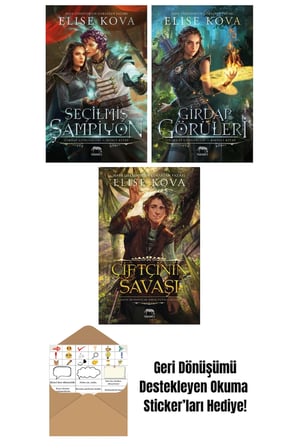 Seçilmiş Şampiyon – Girdap Günlükleri İkinci Kitap + Girdap Görüleri – Girdap Günlükleri Birinci Kitap + Prensin Kılıcı – Altın Muhafızlar Serisi 2