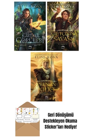 Girdap Görüleri – Girdap Günlükleri Birinci Kitap + Çiftçinin Savaşı – Altın Muhafızlar Serisi 3 + Prensin Kılıcı – Altın Muhafızlar Serisi 2