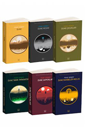 Dune Takım Set + Dune Serisi Kutu Set (6 Kitap – Ciltli) + Dune Sapkınları