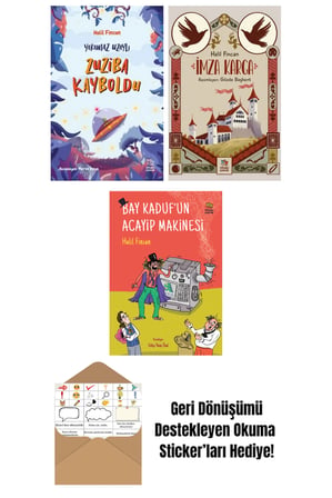 Zuziba Kayboldu/Yaramaz Uzaylı 2 + İmza Karga + Bay Kaduf’un Acayip Makinesi