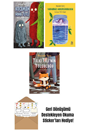 Kocaman Minik Tüylü + Yakamoz Koleksiyoncusu + Tilki Tili’nin Yolculuğu