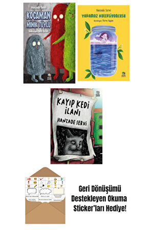 Kocaman Minik Tüylü + Yakamoz Koleksiyoncusu + Kayıp Kedi İlanı