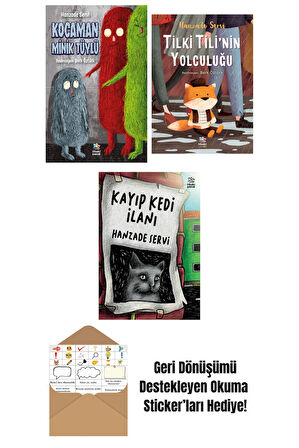 Kocaman Minik Tüylü + Tilki Tili’nin Yolculuğu + Kayıp Kedi İlanı