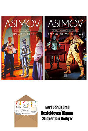 Çıplak Güneş – Robot Serisi 2. Kitap + Toz Gibi Yıldızlar – Galaktik İmparatorluk Serisi 1