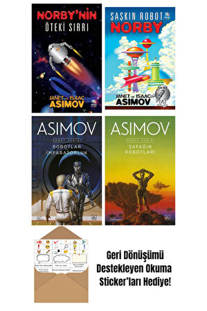 Isaac Asimov 4 Kitap Seti