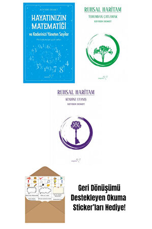 Hayatınızın Matematiği ve Kaderinizi Yöneten Sayılar + Ruhsal Haritam – Tohumdan Çatlamak + Ruhsal Haritam – Kendine Uyanış