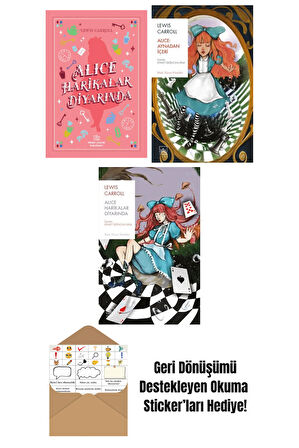 Alice Harikalar Diyarında + Alice: Aynadan İçeri + Alice Harikalar Diyarında
