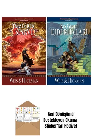 İkizlerin Sınavı – Efsaneler Serisi 3. Kitap + Kış Gecesi Ejderhaları – Ejderha Mızrağı Destanı 2. Kitap