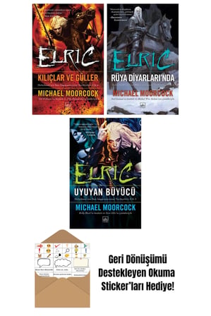 Elric: Kılıçlar ve Güller – Melnibone’nin Son İmparatorunun Tarihçeleri Cilt 6 + Elric: Rüya Diyarlarında – Melnibone’nin Son İmparatorunun Tarihçeleri Cilt 5 + Elric: Uyuyan Büyücü – Melnibone’nin Son İmparatorunun Tarihçeleri Cilt 3