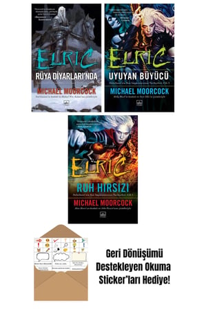 Elric: Rüya Diyarlarında – Melnibone’nin Son İmparatorunun Tarihçeleri Cilt 5 + Elric: Uyuyan Büyücü – Melnibone’nin Son İmparatorunun Tarihçeleri Cilt 3 + Elric: Ruh Hırsızı – Melnibone’nin Son İmparatorunun Tarihçeleri Cilt 1