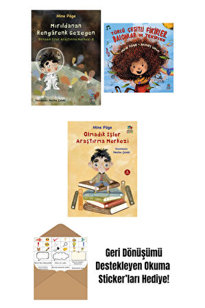 Mırıldanan Rengârenk Gezegen + Türlü Çeşitli Fikirler, Balonlar ve Tekirler + Olmadık İşler Araştırma Merkezi