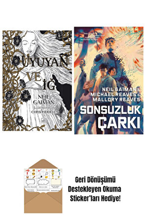Uyuyan ve İğ + Sonsuzluk Çarkı – Ara Dünya 3 (Ciltli)