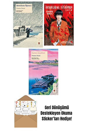 Meteliksiz Öğrenci + İnsanlığımı Yitirirken Cilt 1 + Soytarı Çiçekleri