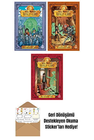 Will Moogley Hayalet Ajansı – 5 Beklenmedik Bir Canavar + Will Moogley Hayalet Ajansı – 4 Hayaletler de Korkar + Will Moogley Hayalet Ajansı 1 – Beş Yıldırımlı Otel
