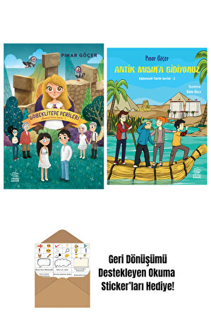 Göbeklitepe Perileri – Efsanevi Yerler Serisi 2 + Antik Mısır’a Gidiyoruz – Eğlenceli Tarih Serisi 2