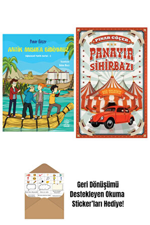 Antik Mısır’a Gidiyoruz – Eğlenceli Tarih Serisi 2 + Panayır Sihirbazı