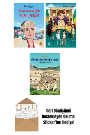 Anneannem Bir Film Yıldızı + Efes Perileri – Efsanevi Yerler Serisi 3 + Hititlerin Başkenti Hattuşa’yı Görelim – Eğlenceli Tarih Serisi 3