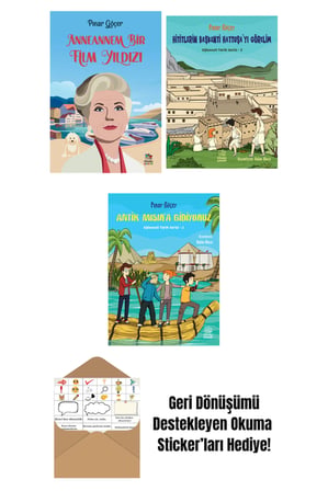 Anneannem Bir Film Yıldızı + Hititlerin Başkenti Hattuşa’yı Görelim – Eğlenceli Tarih Serisi 3 + Antik Mısır’a Gidiyoruz – Eğlenceli Tarih Serisi 2