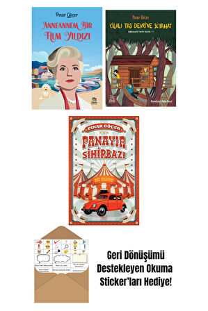 Anneannem Bir Film Yıldızı + Cilalı Taş Devri’ne Seyahat – Eğlenceli Tarih Serisi 1 + Panayır Sihirbazı