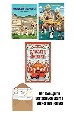 Hititlerin Başkenti Hattuşa’yı Görelim – Eğlenceli Tarih Serisi 3 + Kapadokya Perileri – Efsanevi Yerler Serisi 1 + Panayır Sihirbazı