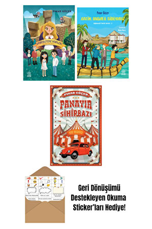 Göbeklitepe Perileri – Efsanevi Yerler Serisi 2 + Antik Mısır’a Gidiyoruz – Eğlenceli Tarih Serisi 2 + Panayır Sihirbazı
