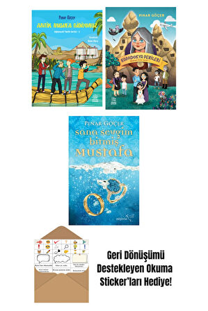 Antik Mısır’a Gidiyoruz – Eğlenceli Tarih Serisi 2 + Kapadokya Perileri – Efsanevi Yerler Serisi 1 + Sana Sevgim Bitmiş Mustafa