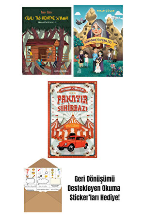 Cilalı Taş Devri’ne Seyahat – Eğlenceli Tarih Serisi 1 + Kapadokya Perileri – Efsanevi Yerler Serisi 1 + Panayır Sihirbazı