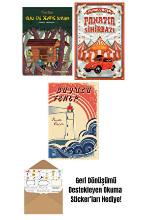 Cilalı Taş Devri’ne Seyahat – Eğlenceli Tarih Serisi 1 + Panayır Sihirbazı + Büyülü Fener