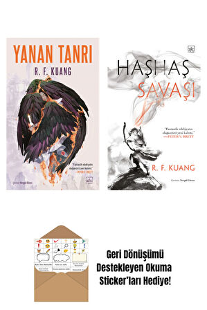 Yanan Tanrı – Haşhaş Savaşı Üçlemesi 3 + Haşhaş Savaşı – Haşhaş Savaşı Üçlemesi 1 (Ciltli)