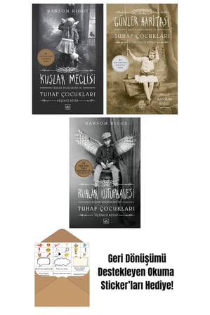 Kuşlar Meclisi – Kadın Peregrine’in Tuhaf Çocukları 5. Kitap + Günler Haritası – Kadın Peregrine’in Tuhaf Çocukları 4. Kitap + Ruhlar Kütüphanesi – Kadın Peregrine’in Tuhaf Çocukları 3. Kitap