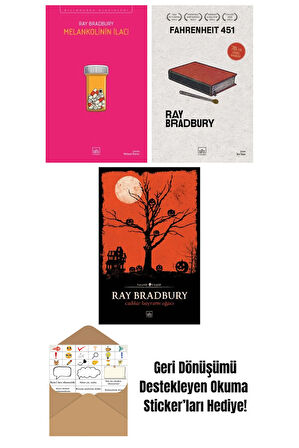 Melankolinin İlacı + Fahrenheit 451 (70. Yıl Özel Baskısı) + Cadılar Bayramı Ağacı