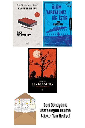Fahrenheit 451 (70. Yıl Özel Baskısı) + Ölüm Yapayalnız Bir İştir + Cadılar Bayramı Ağacı