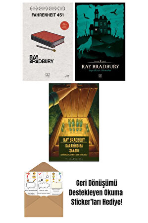 Fahrenheit 451 (70. Yıl Özel Baskısı) + Topraktan Dönenler + Karahindiba Şarabı