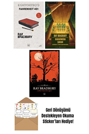 Fahrenheit 451 (70. Yıl Özel Baskısı) + Karahindiba Şarabı + Cadılar Bayramı Ağacı