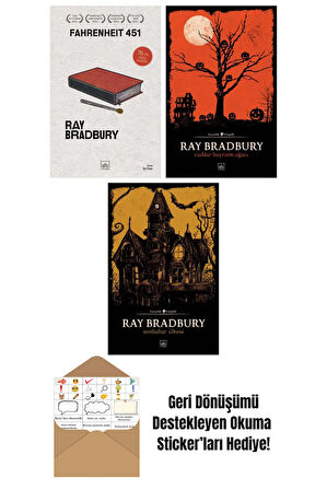 Fahrenheit 451 (70. Yıl Özel Baskısı) + Cadılar Bayramı Ağacı + Sonbahar Ülkesi