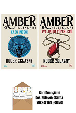 Kaos İmgesi – Amber Yıllıkları 8 + Avalon’un Tüfekleri – Amber Yıllıkları 2
