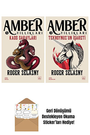 Kaos Sarayları – Amber Yıllıkları 5 + Tekboynuzun İşareti – Amber Yıllıkları 3