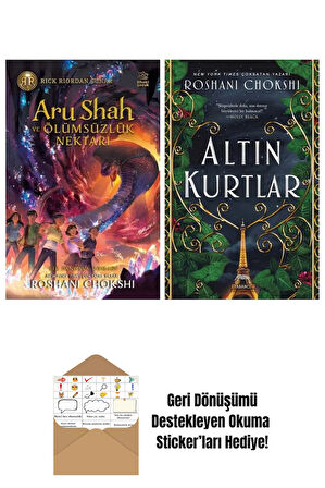 Aru Shah ve Ölümsüzlük Nektarı + Altın Kurtlar