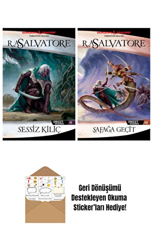 Sessiz Kılıç – Drizzt Efsanesi 11. Kitap + Şafağa Geçit – Drizzt Efsanesi 10. Kitap